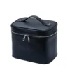 02-1 Black PU Travel Makeup Case Front View black‑pu‑travel‑makeup‑case‑front‑view.jpg