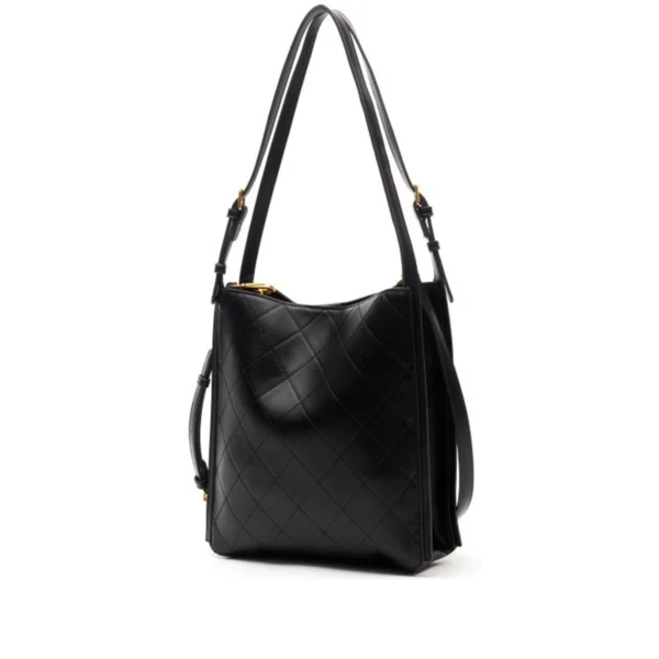 Diamond‑Quilted Tote Bucket Bag Large‑Capacity Women Daily Purse