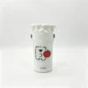 1 MochiTote OEM Kawaii Drawstring Cylinder Bag with Custom Cartoon Patch