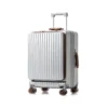 20 Inch Front Pocket Hard Shell Carry-on Luggage with 360° Spinner Wheels
