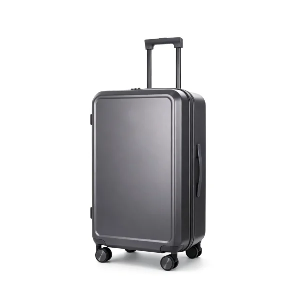 20 Inch Minimalist Hard Shell Carry-on Luggage with Cup Holder & Side Hook