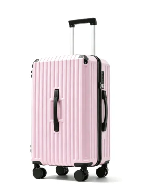 20 Inch Metal Corner Reinforced Hard Shell Carry-on Luggage with TSA Lock
