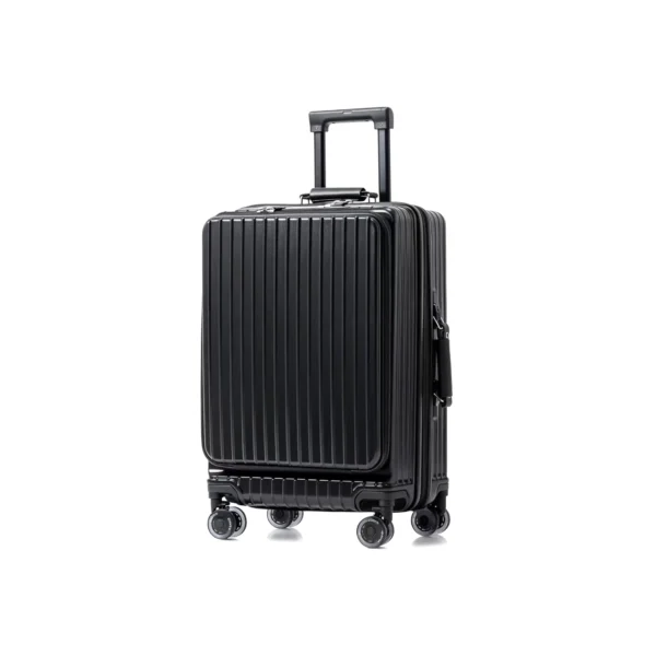 20 Inch Front Pocket Hard Shell Carry-on Luggage with 360° Spinner Wheels