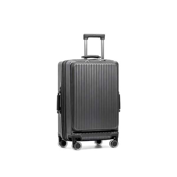 20 Inch Front Pocket Hard Shell Carry-on Luggage with 360° Spinner Wheels
