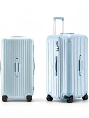 Multifunctional Carry-on Luggage with USB Charging & Cup Holder – Premium OEM Hard Shell Suitcase