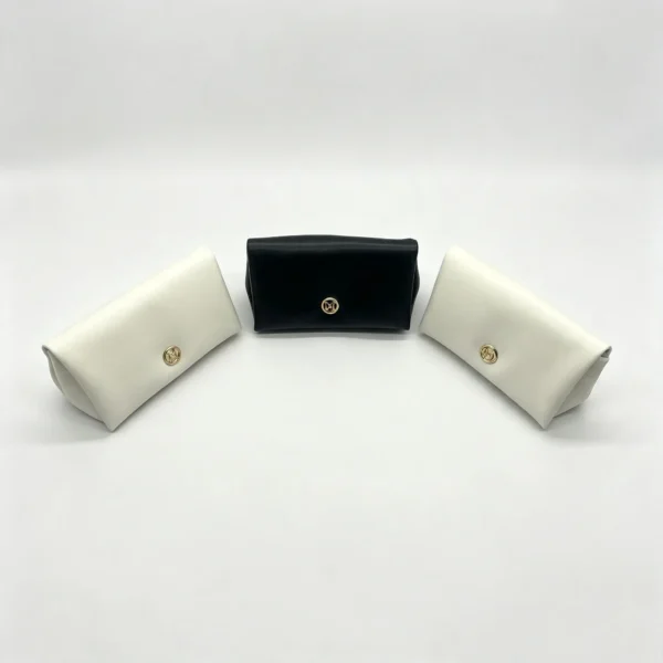 Velora OEM Soft PU Leather Eyeglass Clutch Case Wholesale
