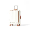 20 Inch Front Pocket Hard Shell Carry-on Luggage with 360° Spinner Wheels