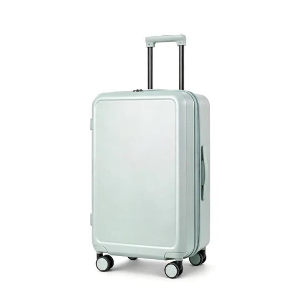 20 Inch Minimalist Hard Shell Carry-on Luggage with Cup Holder & Side Hook