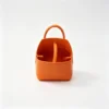 8-2 TinyTote OEM Mini PU Leather Handbag Pouch with Crossbody Strap