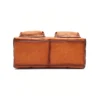 ForgeTread Vintage Leather Cargo Messenger Bag