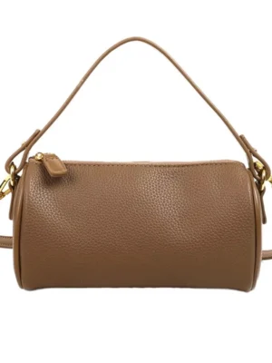 Women Cylinder Crossbody Shoulder Bag