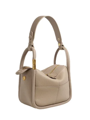 Women Pebbled Leather Hobo Shoulder Crossbody Bag