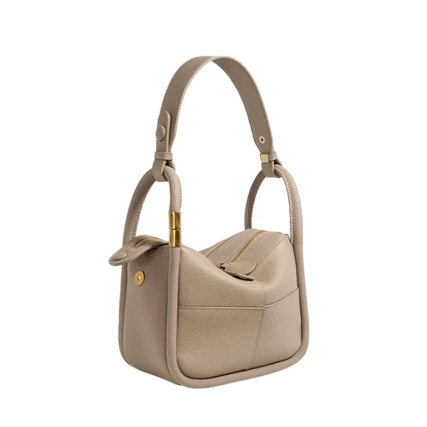 Women Pebbled Leather Hobo Shoulder Crossbody Bag