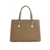 Women Pebbled Leather Business Tote Handbag