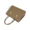 ZA13-2 women‑pebbled‑leather‑business‑tote‑bag‑side‑view.jpg Women Pebbled Leather Business Tote Handbag