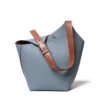 Women Color‑Block Bucket Tote Shoulder Bag