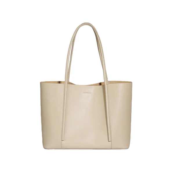 ZA19-3_结果 Women Minimalist Large Black Office Tote Shoulder Bag
