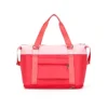 duffel bag 9 FlexiCarry Color-Block Travel Duffel with Shoe Compartment, Sporty Weekend Bag with Custom Logo